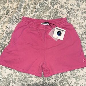 Daydreamer Vibrant Pink Athletic Shorts